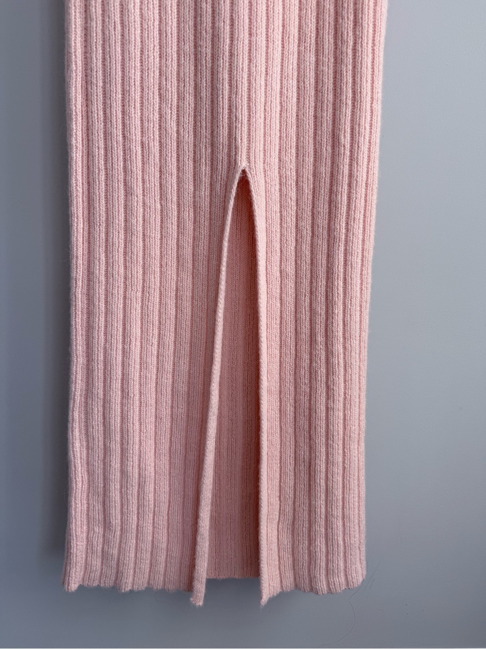 NWT WORTH Collective Aston Bow Front Maxi Sweater Dress in Pinkish Petal M - Picture 11 of 16